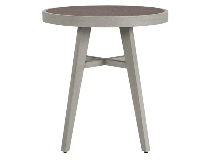 ROCK GARDEN - Round teak garden side table _ JANUS et Cie